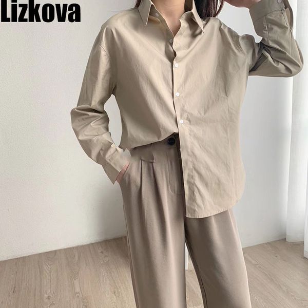 2020 khaki blouse women cotton japanese shirt official lady formal long sleeve concise style kt8210, White
2020 khaki blouse women cotton japanese shirt official lady formal long sleeve concise style kt8210, White