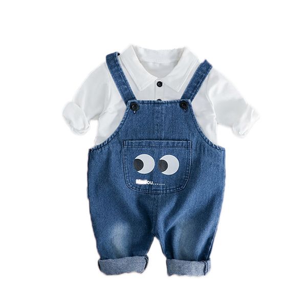 2020 spring autumn infant clothes suits baby girls boys clothing sets fashion lapel t shirt bib pants 2 pcs kid children costume, White
2020 spring autumn infant clothes suits baby girls boys clothing sets fashion lapel t shirt bib pants 2 pcs kid children costume, White