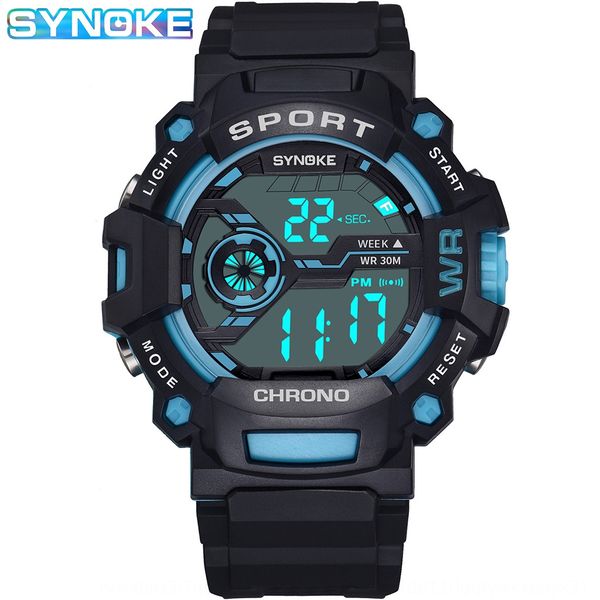 instant student luminous outdoor electronic watch outdoor sports waterproof multifunctional luminous fashion sports watch, Blue
instant student luminous outdoor electronic watch outdoor sports waterproof multifunctional luminous fashion sports watch, Blue
