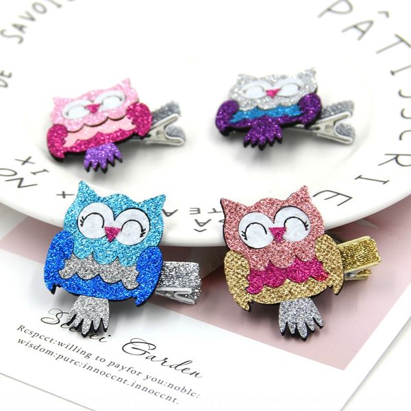 korean cartoon animal gold powder owl surrounded headdress hairpin children's cute all-match headdress baby hair accessories, Slivery;white
korean cartoon animal gold powder owl surrounded headdress hairpin children's cute all-match headdress baby hair accessories, Slivery;white