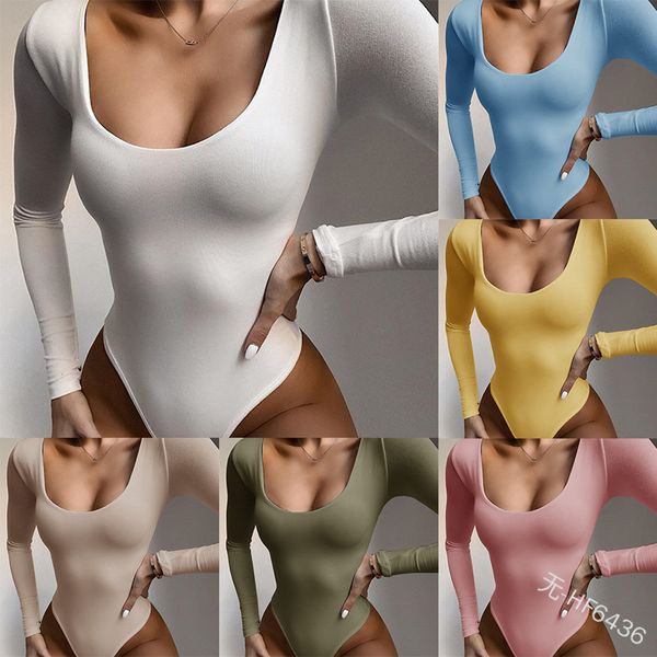 women's jumpsuits & rompers wepbel long-sleeved shirt bodysuits women u-collar solid color tight plus size high waist romper jumpsuit, Black;white
women's jumpsuits & rompers wepbel long-sleeved shirt bodysuits women u-collar solid color tight plus size high waist romper jumpsuit, Black;white