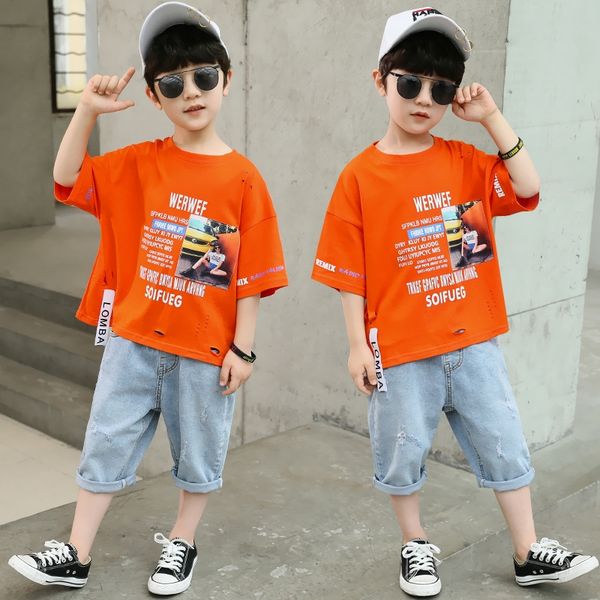 kt1xf boys' short t-shirt with holes 2020 clothing summer new medium and denim clothing children's large children's short-sle
kt1xf boys' short t-shirt with holes 2020 clothing summer new medium and denim clothing children's large children's short-sle