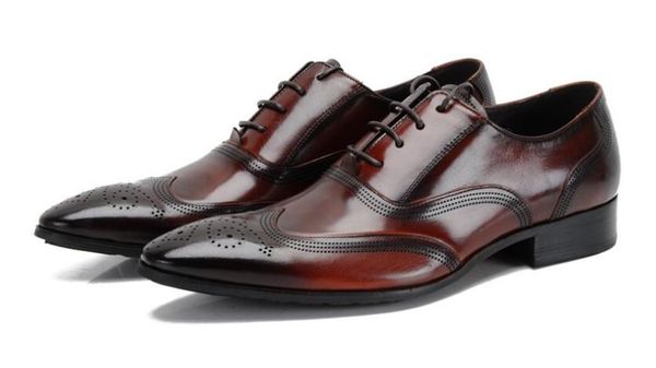 dress shoes high-classics pointed toe wedding men's lace up formal brogue business, Black
dress shoes high-classics pointed toe wedding men's lace up formal brogue business, Black