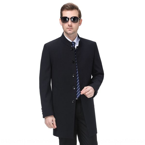 men's stand collar windbreaker business casual 2019 autumn large size windbreaker coat men's mid-length solid color coat coat, Tan;black
men's stand collar windbreaker business casual 2019 autumn large size windbreaker coat men's mid-length solid color coat coat, Tan;black