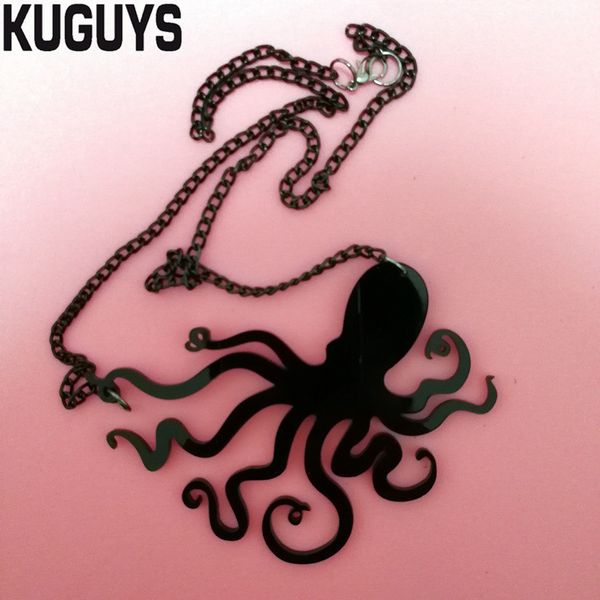 kuguys rock hiphop jewelry acrylic hyperbole animal necklace fashion black link chain ocs pendant necklace for women and men, Silver
kuguys rock hiphop jewelry acrylic hyperbole animal necklace fashion black link chain ocs pendant necklace for women and men, Silver