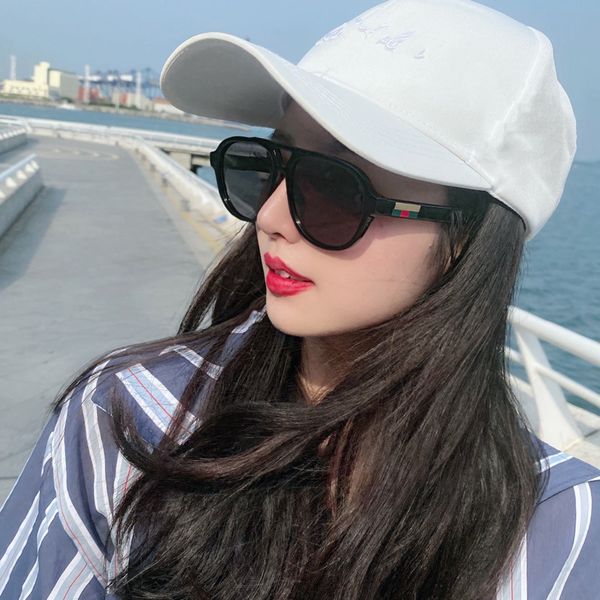 original designer fashion women brand eyewear black lens grey pilot case men frame with popular sunglasses lgqmu, White;black
original designer fashion women brand eyewear black lens grey pilot case men frame with popular sunglasses lgqmu, White;black