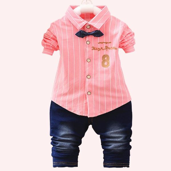 clothing sets kids clothes boy striped shirt + jeans 2 pcs suit for letter spring summer fashion baby, White
clothing sets kids clothes boy striped shirt + jeans 2 pcs suit for letter spring summer fashion baby, White