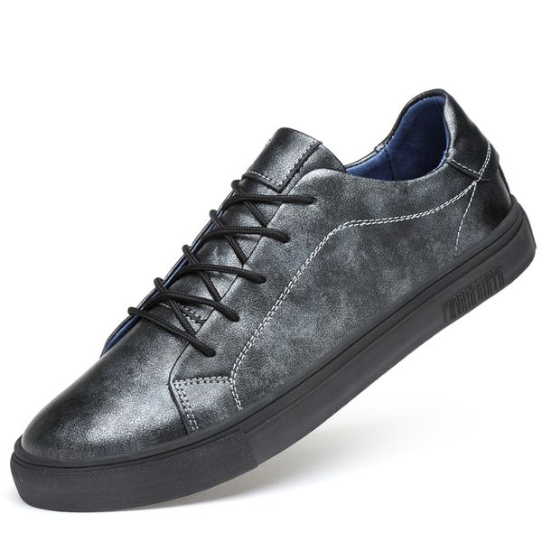 sneakers men shoes classic couple leather shoes business black flats soft loafers 38-44
sneakers men shoes classic couple leather shoes business black flats soft loafers 38-44