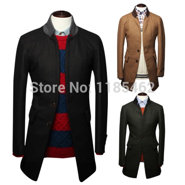 man spring 2014 new fashion trench coat men spring long coat suit men wool overcoat outerwear casaco masculino, Tan;black
man spring 2014 new fashion trench coat men spring long coat suit men wool overcoat outerwear casaco masculino, Tan;black