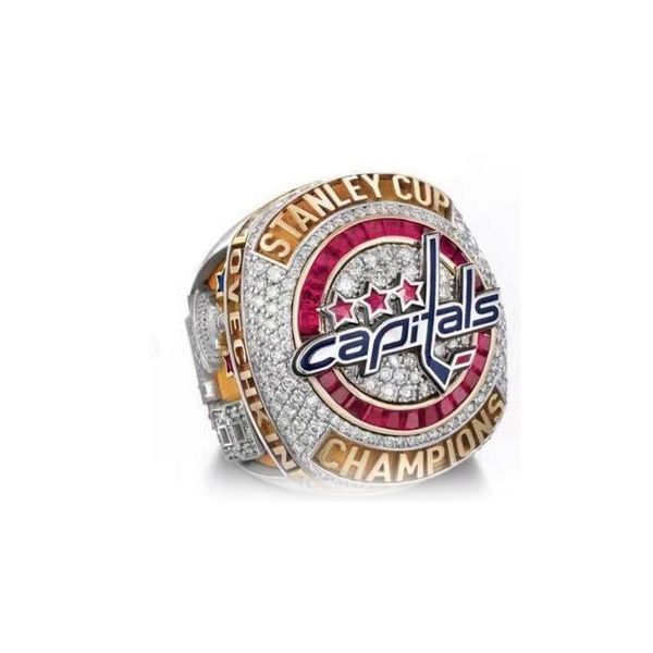 2018nhl ice hockey washington capitalist fans champion ring new spot full size mens ring, Golden;silver
2018nhl ice hockey washington capitalist fans champion ring new spot full size mens ring, Golden;silver