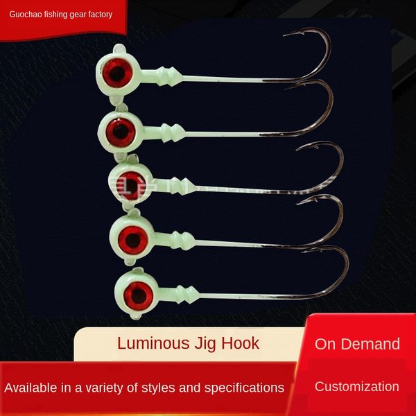 luminous lead 3.5g 5g 7g 10g luya luminous small bag soft bait fish hook knife fish hook small bag
luminous lead 3.5g 5g 7g 10g luya luminous small bag soft bait fish hook knife fish hook small bag