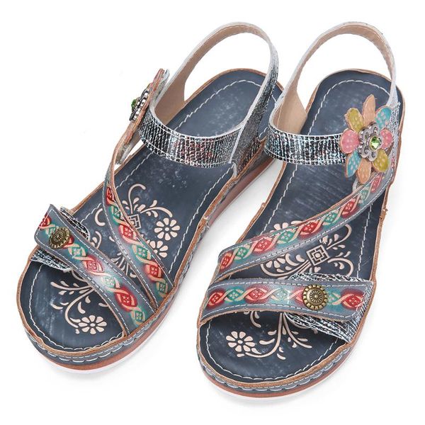 women retro flowers sandals ankle strap sandals 2020 summer comfy ethnic style peep toe female casual flat shoes d30, Black
women retro flowers sandals ankle strap sandals 2020 summer comfy ethnic style peep toe female casual flat shoes d30, Black