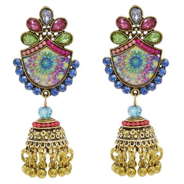 индийский multicolor jhumki золото с multicolor кристалл бусины bell кисточкой jhumka серьги для женщин, Silver
индийский multicolor jhumki золото с multicolor кристалл бусины bell кисточкой jhumka серьги для женщин, Silver