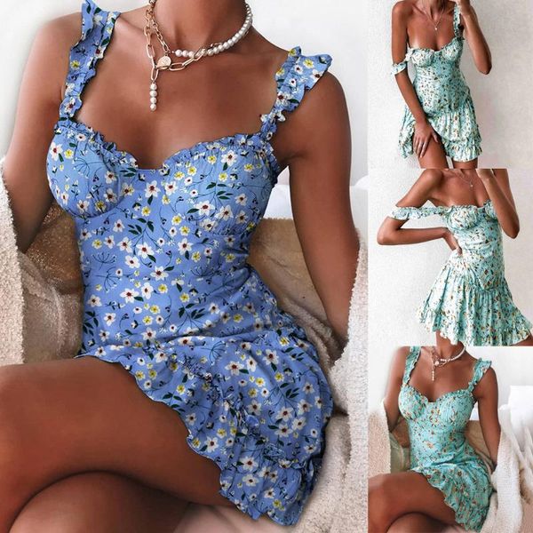 women's swimwear 2021 mini floral print suspender dress holiday beach leisure ladies summer casual, White;black
women's swimwear 2021 mini floral print suspender dress holiday beach leisure ladies summer casual, White;black