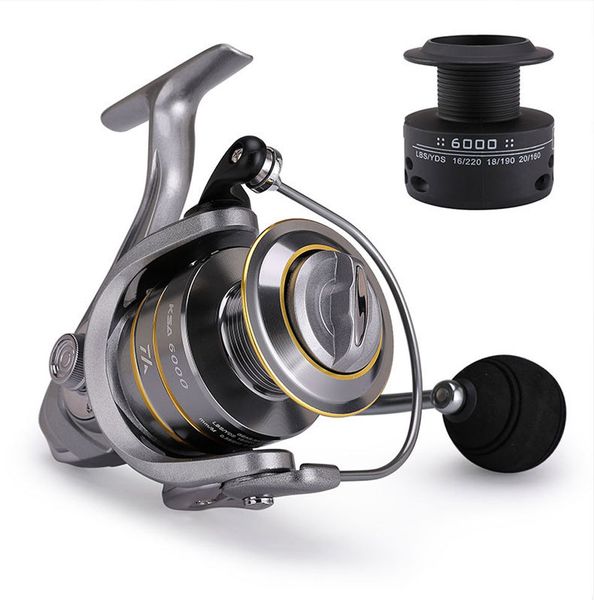 14+1 bb spinning reel 5.5:1 bass fishing reel 15kg max drag with spare spool 1000 2000 3000 4000 7000
14+1 bb spinning reel 5.5:1 bass fishing reel 15kg max drag with spare spool 1000 2000 3000 4000 7000
