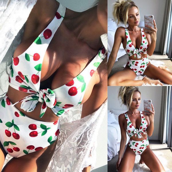 2020 new flower women bikinis set high waist push up padded swimwear bandage bathing suits beachwear, White;black
2020 new flower women bikinis set high waist push up padded swimwear bandage bathing suits beachwear, White;black