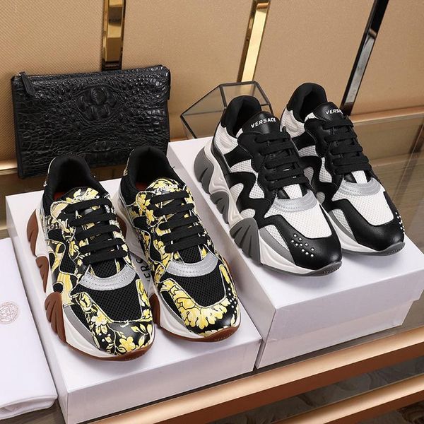 mens shoes new arrival luxury designer plus size shoes squalo sneakers lace -up low casual sports men shoes manner schuhe, Black
mens shoes new arrival luxury designer plus size shoes squalo sneakers lace -up low casual sports men shoes manner schuhe, Black