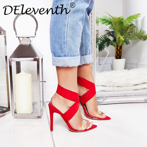 deleventh sandals women cross-strap high-heeled shoes summer sandals elegant fashion women's shoes stiletto high, Black
deleventh sandals women cross-strap high-heeled shoes summer sandals elegant fashion women's shoes stiletto high, Black