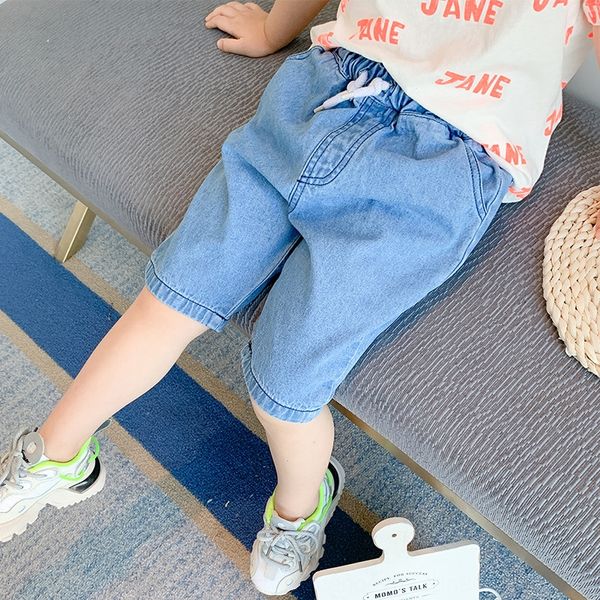 boys' summer clothes jeans children's pants panty panty breathable middle pants jeans children's summer 2020 new korean style, Blue
boys' summer clothes jeans children's pants panty panty breathable middle pants jeans children's summer 2020 new korean style, Blue