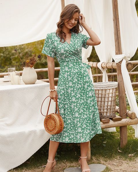 flower floral printed midi dress women 2020 summer v neck short sleeve vintage chic vestidos boho casual woman wrap dresses
flower floral printed midi dress women 2020 summer v neck short sleeve vintage chic vestidos boho casual woman wrap dresses
