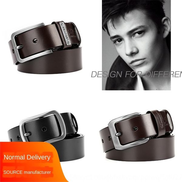 men's leather layer cowhide casual fashion buckle men's pin belt leather layer cowhide casual fashion pin buckle belt, Black;brown
men's leather layer cowhide casual fashion buckle men's pin belt leather layer cowhide casual fashion pin buckle belt, Black;brown
