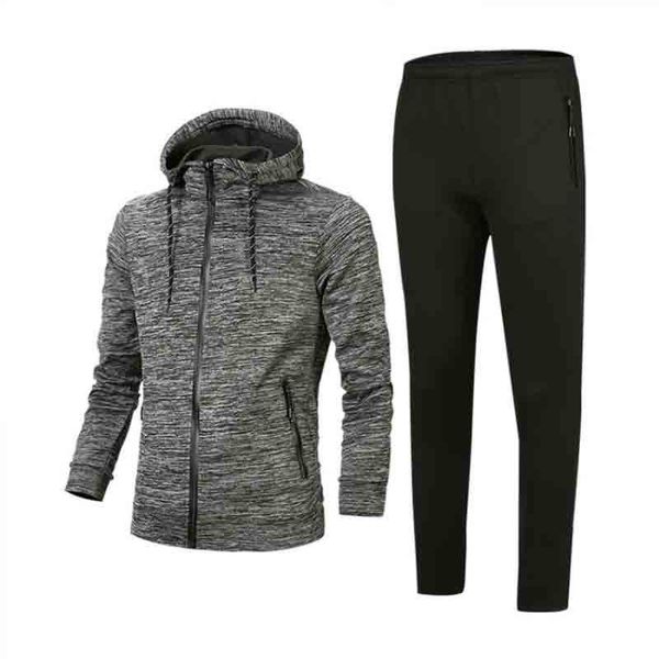 mens tracksuit jacket hooded suit striped tracksuit fashion style zipper sweater jackets +pants joggers suits ma01, Gray
mens tracksuit jacket hooded suit striped tracksuit fashion style zipper sweater jackets +pants joggers suits ma01, Gray