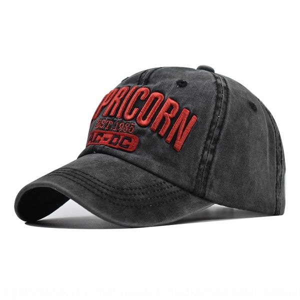new capricorn big letter embroidered baseball cap high-end pure cotton hat washed old coating baseball cap, Blue;gray
new capricorn big letter embroidered baseball cap high-end pure cotton hat washed old coating baseball cap, Blue;gray