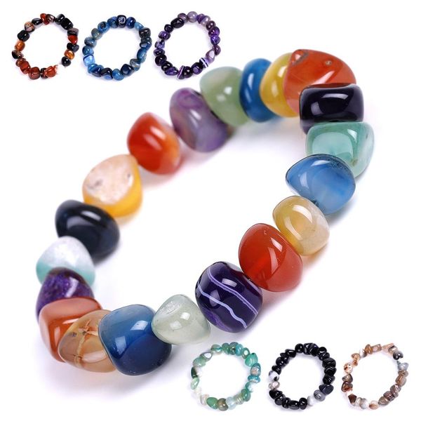 amorphous natural agate stone bracelet with shape mixed color red black dream agate elastic string european and american popular jewelry
amorphous natural agate stone bracelet with shape mixed color red black dream agate elastic string european and american popular jewelry