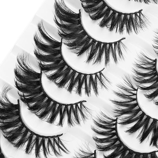 8/10 pairs 3d mink false eyelashes natural wispies fluffy eyelashes handmade cruelty-extension lashes eye makeup tools
8/10 pairs 3d mink false eyelashes natural wispies fluffy eyelashes handmade cruelty-extension lashes eye makeup tools
