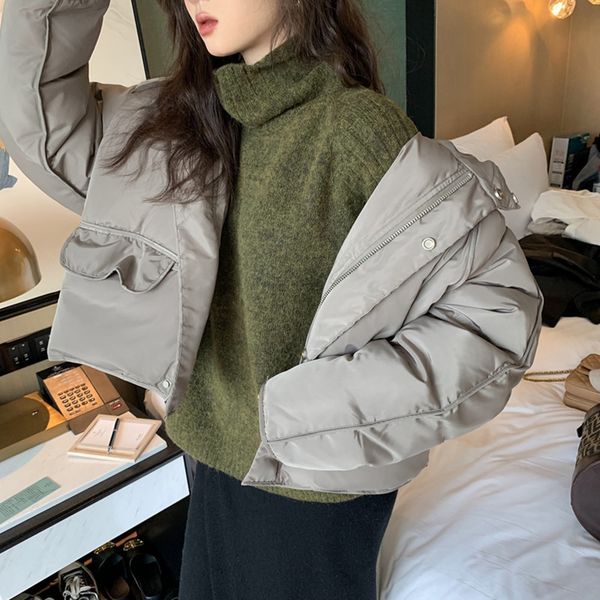 рыхлое все соответствует свитер пуловер корейского стиль мода интерьер высокого воротник свободного пуловер xkxvy ленивого стиля женщин свит, White
рыхлое все соответствует свитер пуловер корейского стиль мода интерьер высокого воротник свободного пуловер xkxvy ленивого стиля женщин свит, White