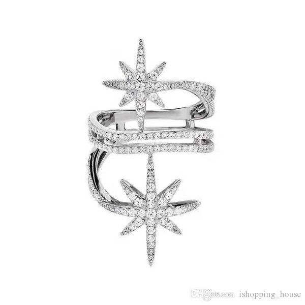 europe and america popular fashion women ring white gold plated full cz star ring for girls women for party wedding nice gift, Silver
europe and america popular fashion women ring white gold plated full cz star ring for girls women for party wedding nice gift, Silver
