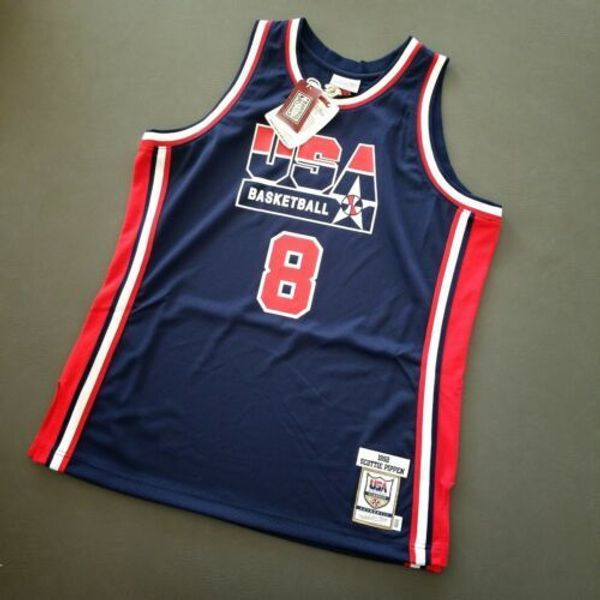100% stitched scottie pippen mitchell ness 1992 usa jersey size xs-5xl mens throwbacks basketball jerseys, Gray
100% stitched scottie pippen mitchell ness 1992 usa jersey size xs-5xl mens throwbacks basketball jerseys, Gray