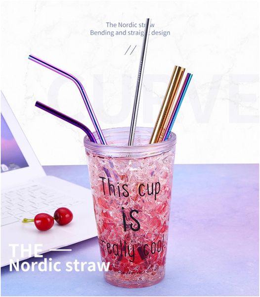 304 stainless steel metal straw reusable straw eco-friendly straw straight bend cleaning brush bar party accessories20oz
304 stainless steel metal straw reusable straw eco-friendly straw straight bend cleaning brush bar party accessories20oz