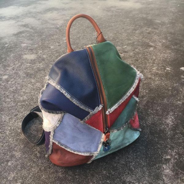 aber genuine leather women backpack 2020 new hand painted large capacity casual cowhide female travel backpack
aber genuine leather women backpack 2020 new hand painted large capacity casual cowhide female travel backpack