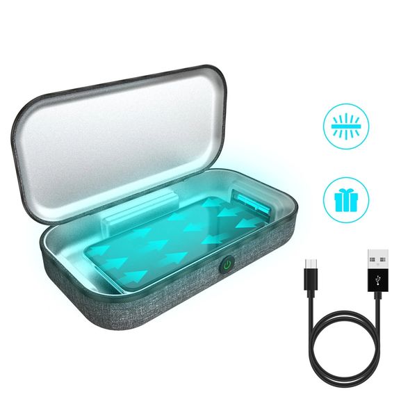 bakeey portable uvc cell phone sanitizer face mask watch jewelry phone sterilizer disinfection box
bakeey portable uvc cell phone sanitizer face mask watch jewelry phone sterilizer disinfection box