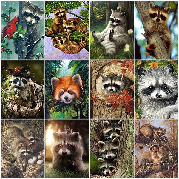 huacan 5d diamond painting 5d raccoon diy diamond embroidery animal mosaic handmade home decor diamond art
huacan 5d diamond painting 5d raccoon diy diamond embroidery animal mosaic handmade home decor diamond art