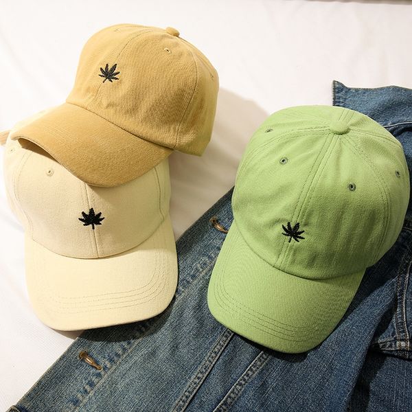 female korean-style small baseball baseball cap versatile hat yellow thin maple leaf cap ins fashion brand, Blue;gray
female korean-style small baseball baseball cap versatile hat yellow thin maple leaf cap ins fashion brand, Blue;gray