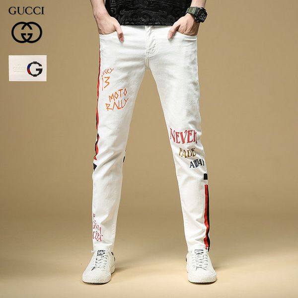 new fashion men black jeans skinny ripped stretch slim west hip hop swag denim motorcycle biker pants jogger ~~#gj196, Blue
new fashion men black jeans skinny ripped stretch slim west hip hop swag denim motorcycle biker pants jogger ~~#gj196, Blue