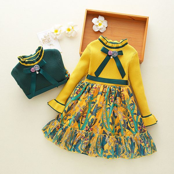 baby girls cute sweater dress spring autumn girl party princess for kids sweet flowers long sleeve dress for 2-10year, Red;yellow
baby girls cute sweater dress spring autumn girl party princess for kids sweet flowers long sleeve dress for 2-10year, Red;yellow