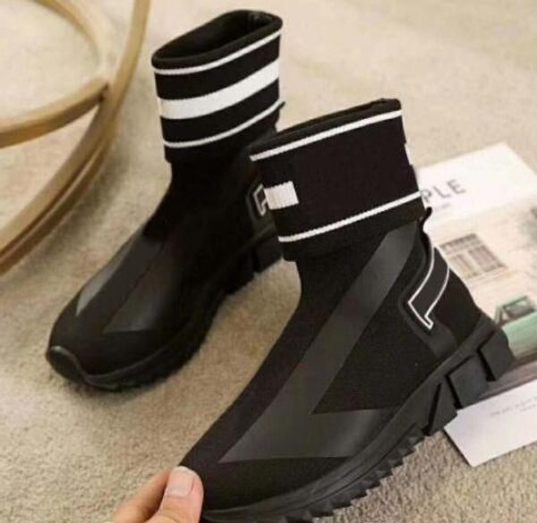 дизайнер обувь скорости носок кроссовки stretch mesh high top boots для женщин людей черного белого красного блеска runner плоских инструкто, Black
дизайнер обувь скорости носок кроссовки stretch mesh high top boots для женщин людей черного белого красного блеска runner плоских инструкто, Black