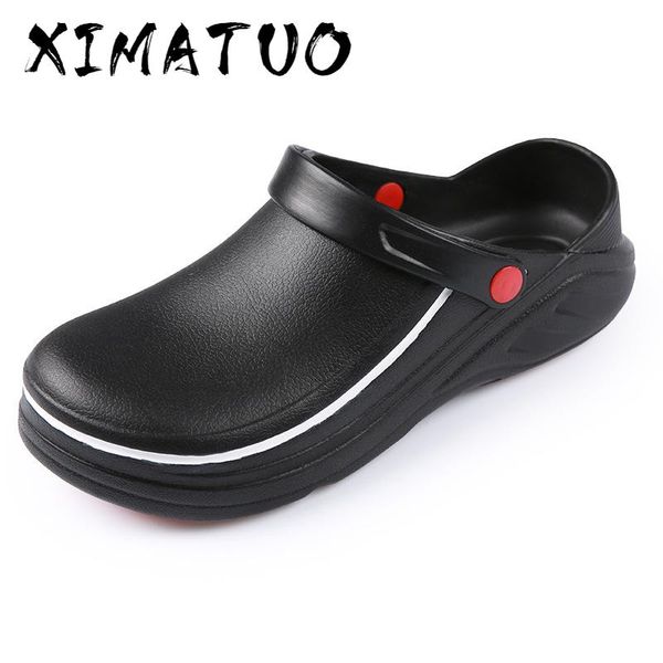 slip on resistant kitchen shoes chef multifunctional restaurant garden safety work shoes for men women size 36-45, Black
slip on resistant kitchen shoes chef multifunctional restaurant garden safety work shoes for men women size 36-45, Black