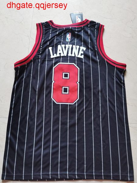 2020 men's zach lavine #8black jersey, Gray