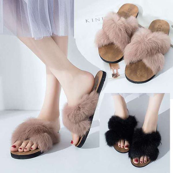 hee grand new spring faux fur slippers flats women platform slip on round toe solid shoes soft casual fashion footwear xwt1522, Black
hee grand new spring faux fur slippers flats women platform slip on round toe solid shoes soft casual fashion footwear xwt1522, Black