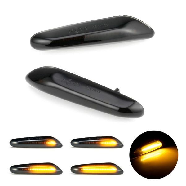 2pcs smoke lens dynamic flowing led turn signal side marker light blinker lamp for e60 e61 e90 e91 e81 e82 e88 e46 x3 x1
2pcs smoke lens dynamic flowing led turn signal side marker light blinker lamp for e60 e61 e90 e91 e81 e82 e88 e46 x3 x1