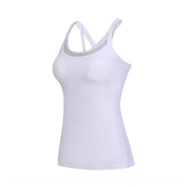 autumn new sleeveless t-shirt women's stretch quick-drying breathable running fitness with vest chest pad yoga vest, White;red
autumn new sleeveless t-shirt women's stretch quick-drying breathable running fitness with vest chest pad yoga vest, White;red