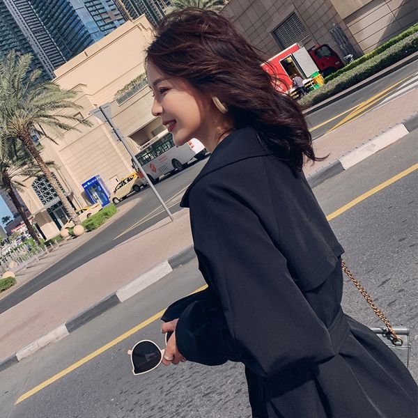 jppbe windbreaker women's mid-length korean style spring and autumn 2020 new autumn clothing small women's windbreaker coat clothi, Tan;black
jppbe windbreaker women's mid-length korean style spring and autumn 2020 new autumn clothing small women's windbreaker coat clothi, Tan;black
