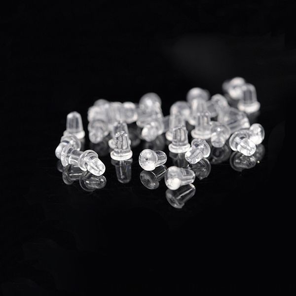10 pieces a pack of plastic back plugs accessories accessories earmuffs caps earmuffs, Silver
10 pieces a pack of plastic back plugs accessories accessories earmuffs caps earmuffs, Silver