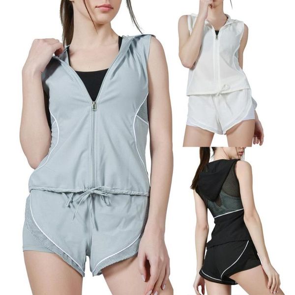 summer new arrival fashion comfortable women vest shorts set gym running suit sport fitness sports tank +pants 2020x1, White
summer new arrival fashion comfortable women vest shorts set gym running suit sport fitness sports tank +pants 2020x1, White