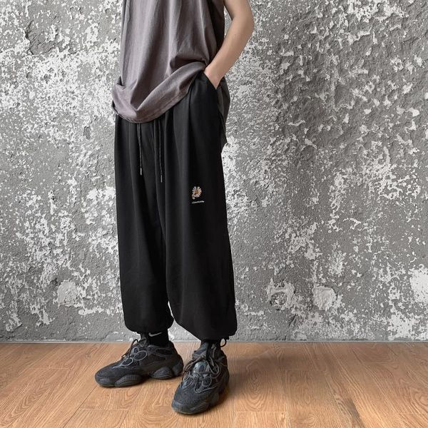 mens leggings sweatpants black joggers pants korean style men chrysanthemum embroidery trousers loose fit streetwear for fashion
mens leggings sweatpants black joggers pants korean style men chrysanthemum embroidery trousers loose fit streetwear for fashion