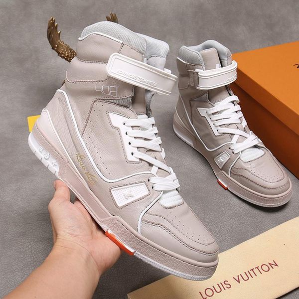 trainer sneaker boot men 's shoes plus size fashion breathable soft footwears comfortable lace -up high casual men boots with orig, Black
trainer sneaker boot men 's shoes plus size fashion breathable soft footwears comfortable lace -up high casual men boots with orig, Black